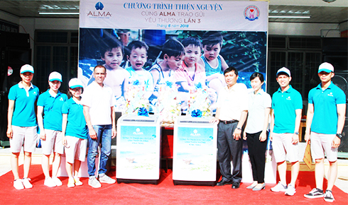 Công ty ALMA trao tặng phần quà trị giá 70 triệu đồng tới Trung Tâm BTXH tỉnh Khánh Hòa